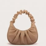 Nude Baguette Bag