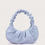 Baby Blue Baguette Bag